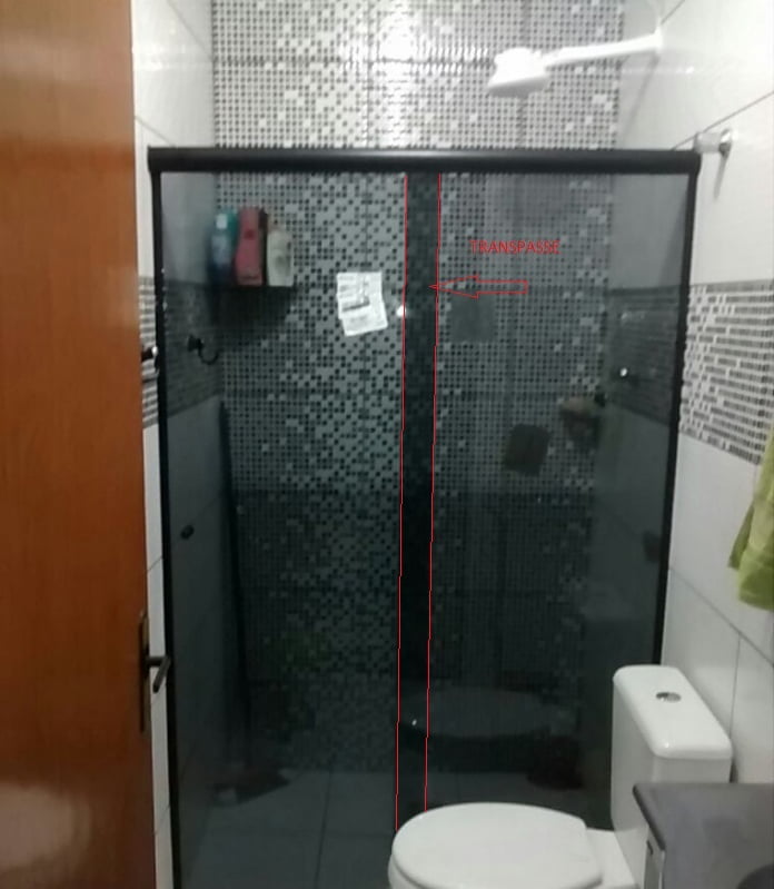 Box Fumê Frontal Fornecido Veja na Descrição